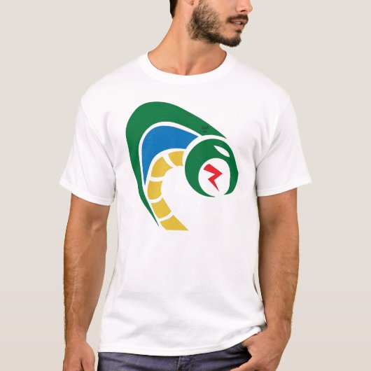 Snake Zodiac Symbol T-shirt (Voorkant)
