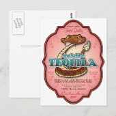 Snakebeet Tequila Briefkaart (Voorkant / Achterkant)