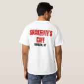 SNAKEBITE'S CAFE T-SHIRT (Achterkant volledig)