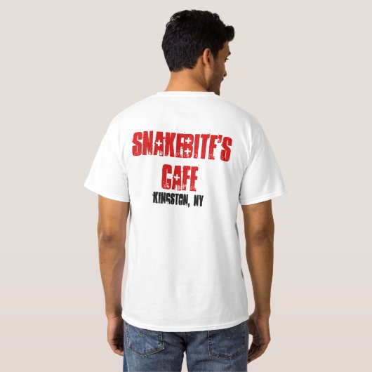 SNAKEBITE'S CAFE T-SHIRT (Achterkant volledig)