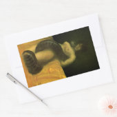 SnakeGrl Decal (vel van 4) Rechthoekige Sticker (Envelop)