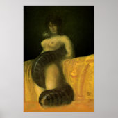 SnakeGrl Poster 16x24 (Voorkant)