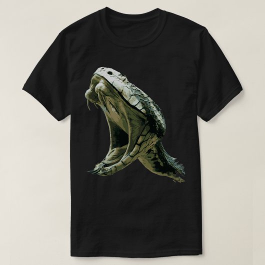 Snakehead Poisonous Snake T-shirt (Design voorkant)
