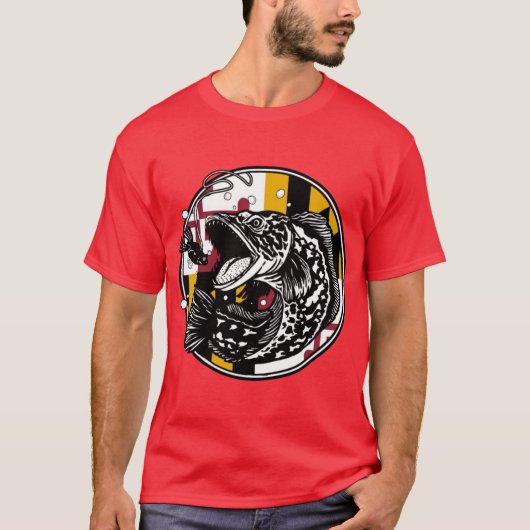 Snakehead vissen Maryland Oversized T-shirt (Voorkant)