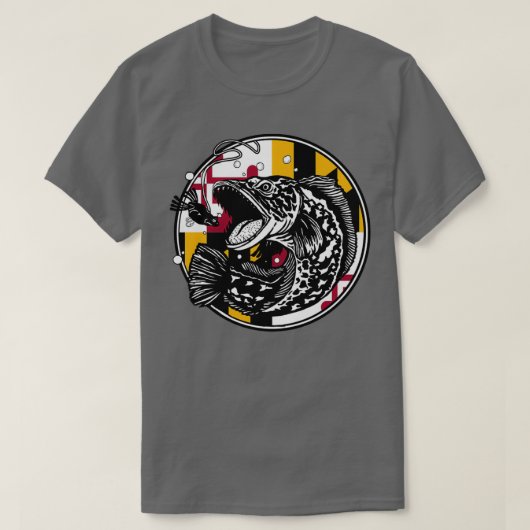 Snakehead Vissen Maryland T-shirt (Design voorkant)