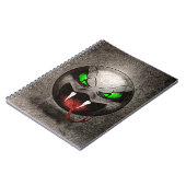 Snakemoji Vintage Notitieboek (Linkerzijde)