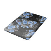 Snakes and blue roses badmat (Gekanteld)