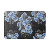 Snakes and blue roses badmat (Voorkant)