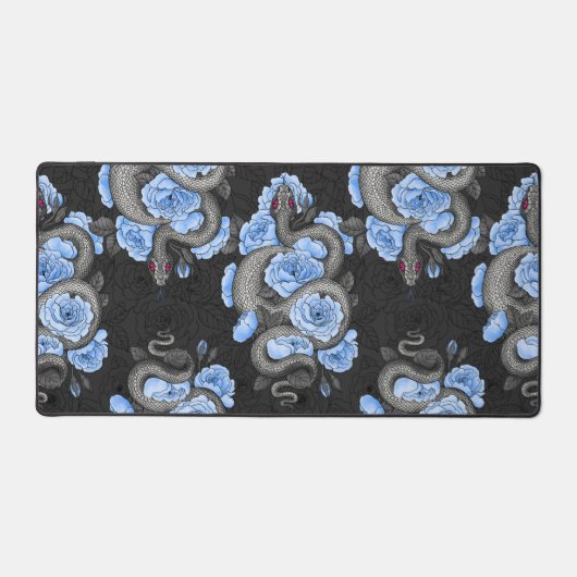 Snakes and blue roses bureaumat (Voorkant)