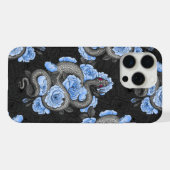 Snakes and blue roses iPhone hoesje (Achterkant horizontaal)