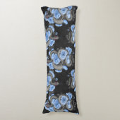 Snakes and blue roses lichaamskussen (Voorkant Verticaal)