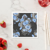 Snakes and blue roses servet (Insitu)
