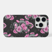Snakes and pink roses iPhone hoesje (Achterkant horizontaal)