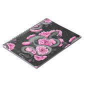Snakes and pink roses notitieboek (Linkerzijde)