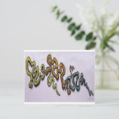 Snakes Briefkaart (Staand voorkant)