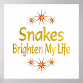 Snakes Brighes mijn leven Poster (Voorkant)