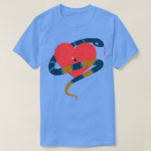 Snakes hart t-shirt (Design voorkant)