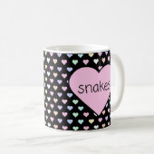 Snakes Hearts Mok (Voorkant rechts)