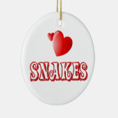 Snakes Keramisch Ornament (Rechts)