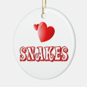 Snakes Keramisch Ornament (Links)