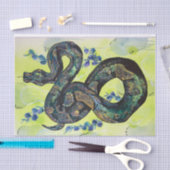 Snakes like gifts too tissuepapier (Craft)