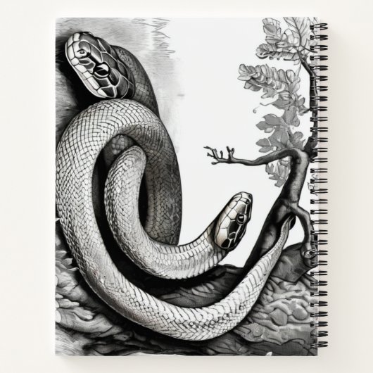 Snakes Notitieboek (Achterkant)