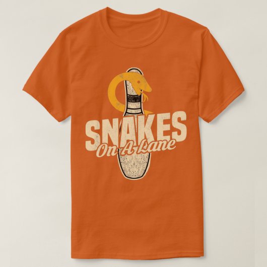Snakes on Lane Bowling Limited Edition T T-shirt (Design voorkant)