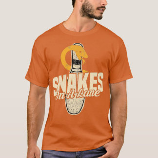 Snakes on Lane Bowling Limited Edition T T-shirt