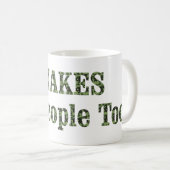 SNAKES zijn ook mensen! Koffiemok (Voorkant rechts)