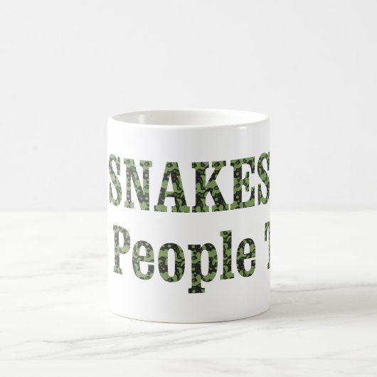 SNAKES zijn ook mensen! Koffiemok (Center)
