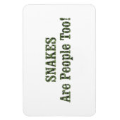 SNAKES zijn ook mensen! Magneet (Verticaal)