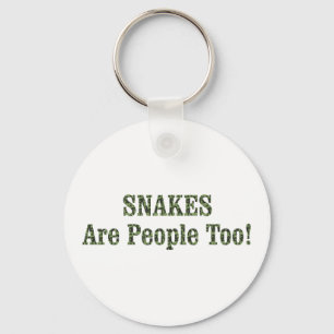SNAKES zijn ook mensen! Sleutelhanger
