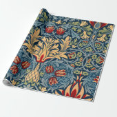 Snakeshead, bloembehangpapier van William Morris Cadeaupapier (Uitgerold)