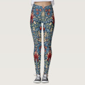 Snakeshead, bloembehangpapier van William Morris Leggings (Voorkant)