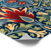 Snakeshead, bloembehangpapier van William Morris Poster (Hoek)