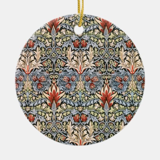 Snakeshead Pattern (door William Morris) Keramisch Ornament (Voorkant)