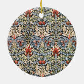 Snakeshead Pattern (door William Morris) Keramisch Ornament (Achterkant)