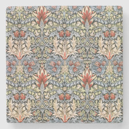 Snakeshead Pattern (door William Morris) Stenen Onderzetter