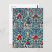 Snakeshead, William Morris Briefkaart (Voorkant / Achterkant)