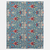 Snakeshead, William Morris Fleece Deken (Voorkant)