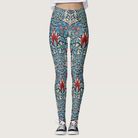 Snakeshead, William Morris Leggings (Voorkant)