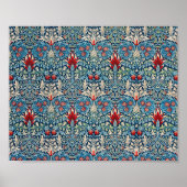 Snakeshead, William Morris Poster (Voorkant)