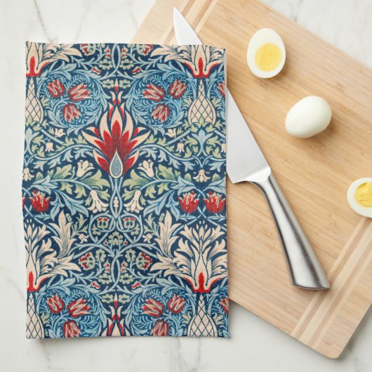 Snakeshead, William Morris Theedoek (Quarter Fold)