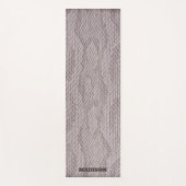 Snakeskin Beige Yoga Mat (Voorkant)