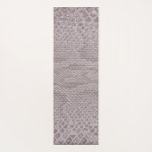 Snakeskin Beige Yoga Mat (Achterkant)