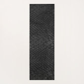 Snakeskin Black Yoga Mat (Achterkant)