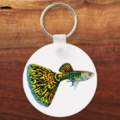 Snakeskin Cobra Guppy Sleutelhanger (Voorkant)