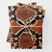 Snakeskin Inpakpapier Vel (In situ)