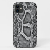 Snakeskin-ontwerp, slangenhutprintpatroon Case-Mate iPhone case (Achterkant)