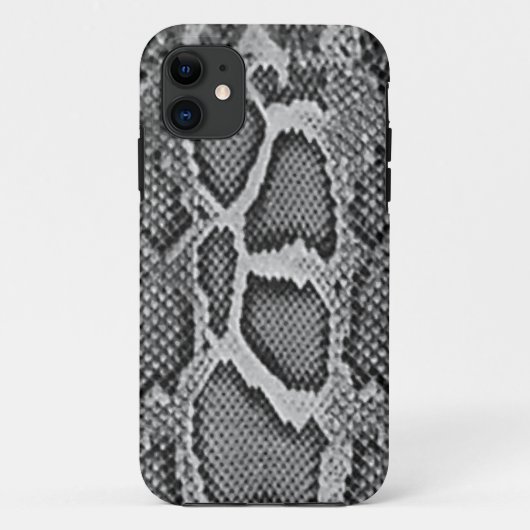 Snakeskin-ontwerp, slangenhutprintpatroon Case-Mate iPhone case (Achterkant)